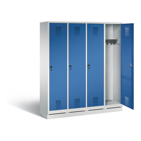 Armoire vestiaire C+P Evolo, H1800xL1590xP500mm, 48020-42|S10000