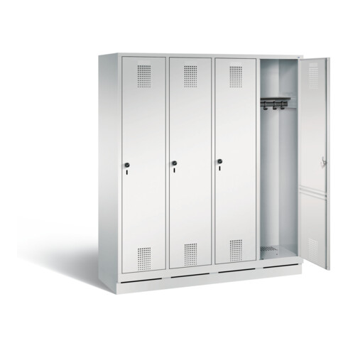 Armoire vestiaire C+P Evolo, H1800xL1590xP500mm, 48020-42|S10001