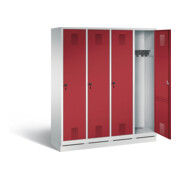 Armoire vestiaire C+P Evolo, H1800xL1590xP500mm, 48020-42|S10026
