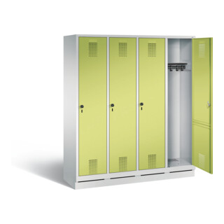 Armoire vestiaire C+P Evolo, H1800xL1590xP500mm, 48020-42|S10558
