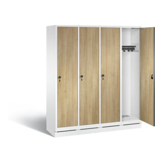 Armoire vestiaire C+P Evolo, H1800xL1590xP500mm, 48020-42|S10566