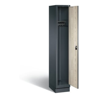 Armoire vestiaire C+P Evolo, H1800xL320xP500mm, 48020-10|S10492