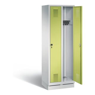 Armoire vestiaire C+P Evolo, H1800xL610xP500mm, 48020-20|S10399