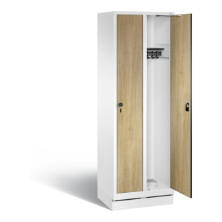 Armoire vestiaire C+P Evolo, H1800xL610xP500mm, 48020-20|S10867