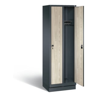 Armoire vestiaire C+P Evolo, H1800xL610xP500mm, 48020-20|S10958