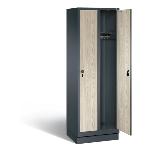 Armoire vestiaire C+P Evolo, H1800xL610xP500mm, 48020-20|S10958