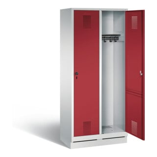 Armoire vestiaire C+P Evolo, H1800xL810xP500mm, 48020-22|S10005