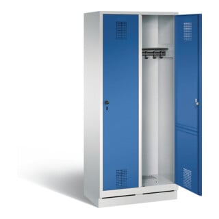 Armoire vestiaire C+P Evolo, H1800xL810xP500mm, 48020-22|S10006