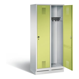 Armoire vestiaire C+P Evolo, H1800xL810xP500mm, 48020-22|S10262
