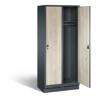 Armoire vestiaire C+P Evolo, H1800xL810xP500mm, 48020-22|S10797