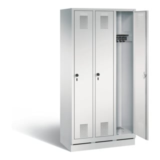 Armoire vestiaire C+P Evolo, H1800xL900xP500mm, 48020-30|S10002