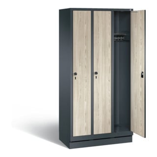 Armoire vestiaire C+P Evolo, H1800xL900xP500mm, 48020-30|S11031