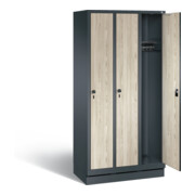 Armoire vestiaire C+P Evolo, H1800xL900xP500mm, 48020-30|S11031