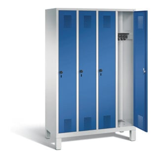 Armoire vestiaire C+P Evolo, H1850xL1190xP500mm, 48010-40|S10018