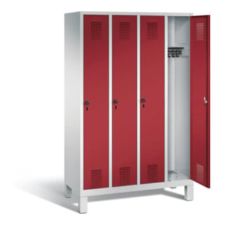 Armoire vestiaire C+P Evolo, H1850xL1190xP500mm, 48010-40|S10053