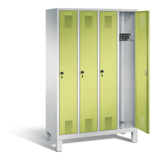 Armoire vestiaire C+P Evolo, H1850xL1190xP500mm, 48010-40|S10066
