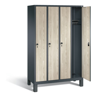 Armoire vestiaire C+P Evolo, H1850xL1190xP500mm, 48010-40|S10756