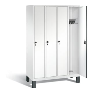 Armoire vestiaire C+P Evolo, H1850xL1190xP500mm, 48010-40|S10760