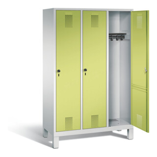 Armoire vestiaire C+P Evolo, H1850xL1200xP500mm, 48010-32|S10308