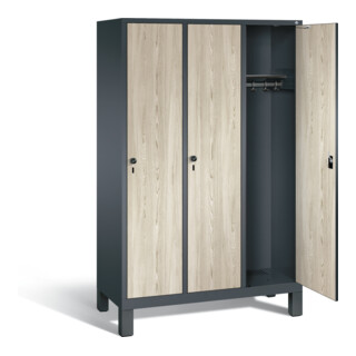 Armoire vestiaire C+P Evolo, H1850xL1200xP500mm, 48010-32|S10564