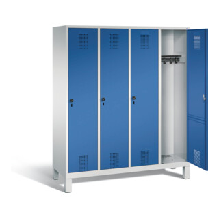 Armoire vestiaire C+P Evolo, H1850xL1590xP500mm, 48010-42|S10010