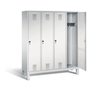Armoire vestiaire C+P Evolo, H1850xL1590xP500mm, 48010-42|S10012