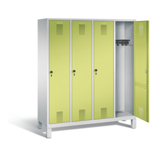Armoire vestiaire C+P Evolo, H1850xL1590xP500mm, 48010-42|S10196