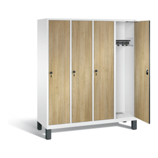 Armoire vestiaire C+P Evolo, H1850xL1590xP500mm, 48010-42|S10204