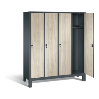 Armoire vestiaire C+P Evolo, H1850xL1590xP500mm, 48010-42|S10264