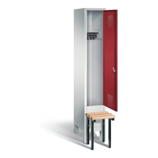 Armoire vestiaire C+P Evolo, H1850xL320xP815mm, 48030-10|S10018