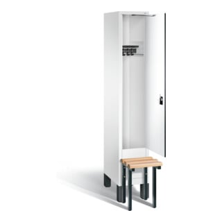 Armoire vestiaire C+P Evolo, H1850xL320xP815mm, 48030-10|S10090