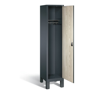 Armoire vestiaire C+P Evolo, H1850xL420xP500mm, 48010-12|S10275