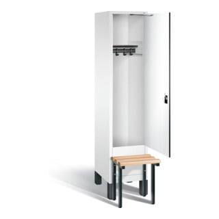 Armoire vestiaire C+P Evolo, H1850xL420xP815mm, 48030-12|S10100