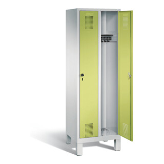 Armoire vestiaire C+P Evolo, H1850xL610xP500mm, 48010-20|S10057