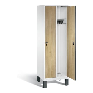 Armoire vestiaire C+P Evolo, H1850xL610xP500mm, 48010-20|S10396