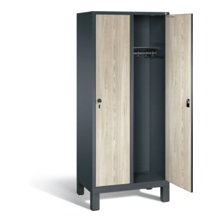 Armoire vestiaire C+P Evolo, H1850xL810xP500mm, 48010-22|S10548