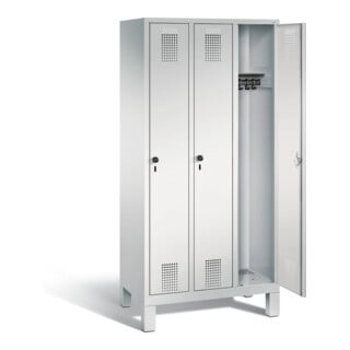 Armoire vestiaire C+P Evolo, H1850xL900xP500mm, 48010-30|S10003