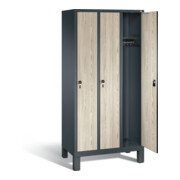 Armoire vestiaire C+P Evolo, H1850xL900xP500mm, 48010-30|S10822