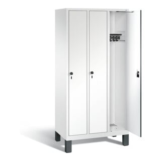 Armoire vestiaire C+P Evolo, H1850xL900xP500mm, 48010-30|S10824