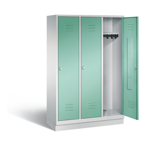 Armoire vestiaire C+P Classic, H1800xL1200xP500mm, 8020-32|S10041