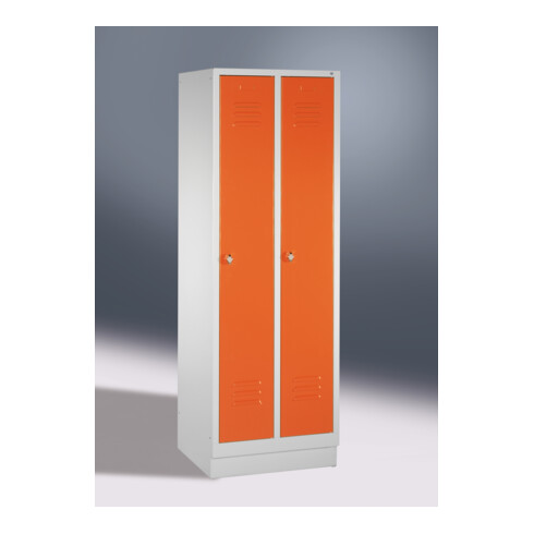 Armoire vestiaire C+P Classic, H1800xL610xP500mm, 8020-20|S10253