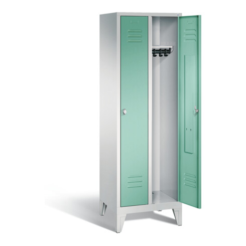 Armoire vestiaire C+P Classic, H1850xL610xP500mm, 8010-20|S10099