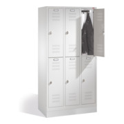 Casier STIER à double étage sur base 1800 x 500 mm-2