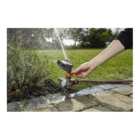 Arroseur à impulsions, circulaire et sectoriel GARDENA Comfort