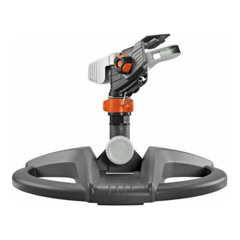 Arroseur à impulsions, circulaire et sectoriel GARDENA Premium (sur chariot)