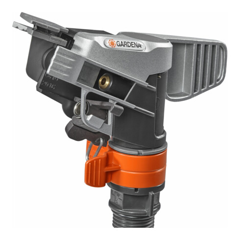 Arroseur à impulsions, circulaire et sectoriel GARDENA Premium (sur chariot)