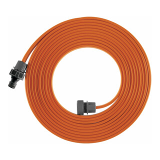 Arroseur à tuyau orange GARDENA, complet avec raccords, longueur 7,5 m