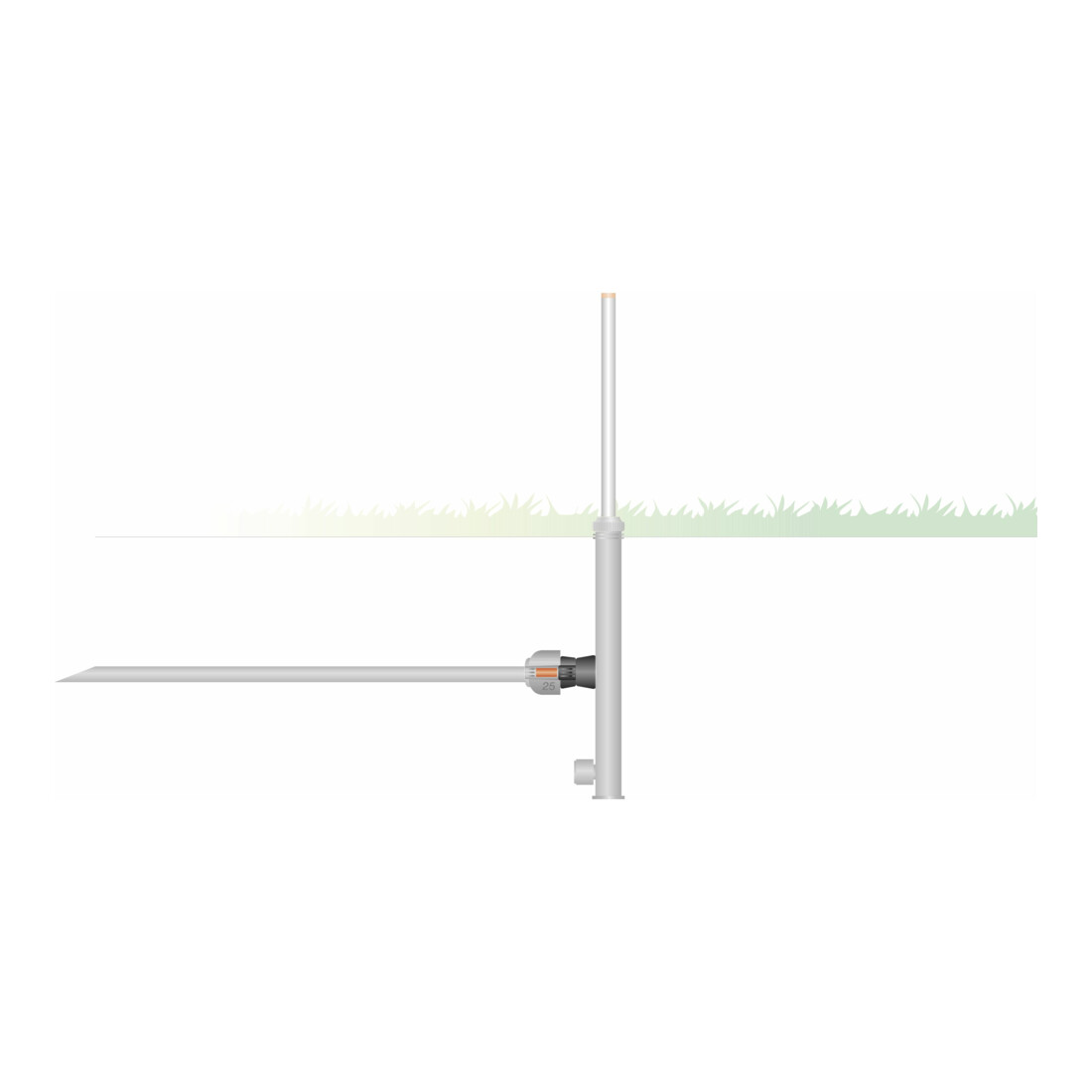 Arroseur escamotable S 80/300 GARDENA