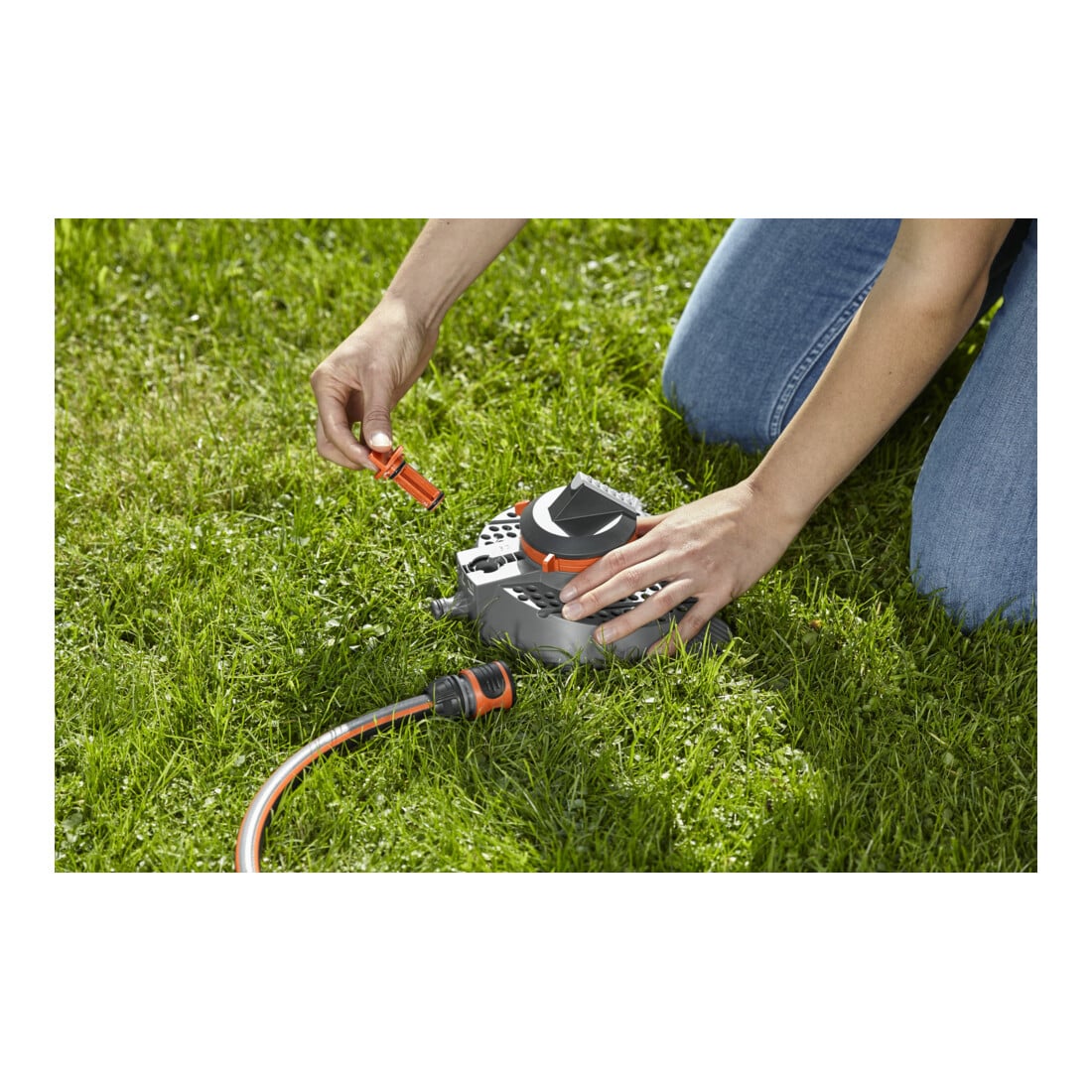 Arroseur Tango Comfort à cercle partiel et complet GARDENA