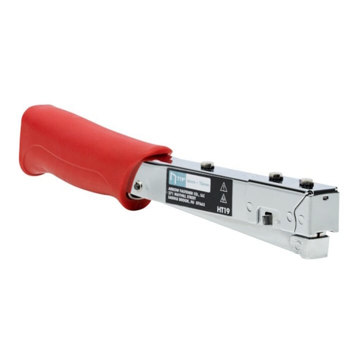 Arrow Fastener Hammertacker HT19 robustes Stahlgehäuse rutschfest